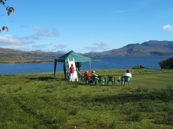 Play at Waterville Lake Croquet Society