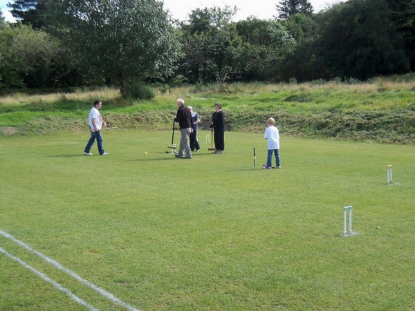 Play at Waterville Lake Croquet Society