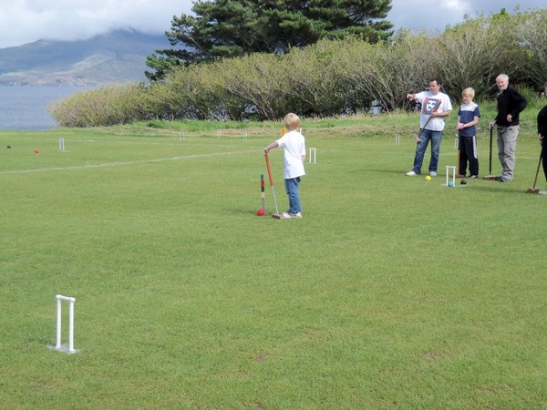 Play at Waterville Lake Croquet Society