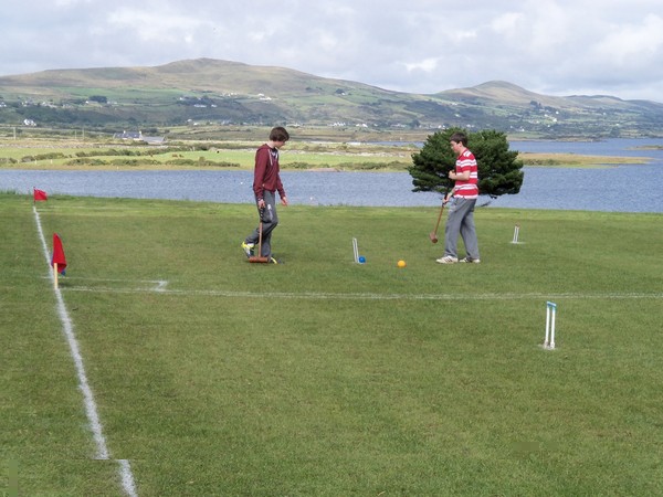 Play at Waterville Lake Croquet Society