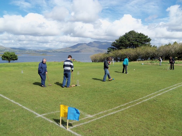 Play at Waterville Lake Croquet Society