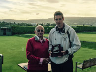 2015 Golf Croquet SIngles Champion. Jack Clingan.