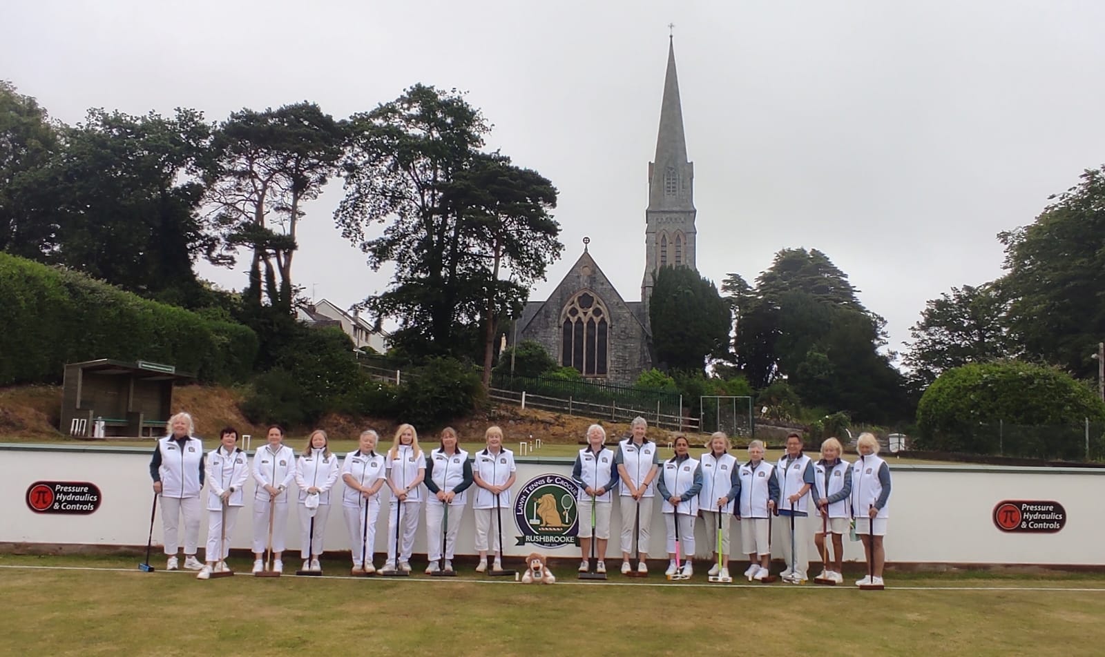 CAI v SCA Women's GC Internation Team Photo